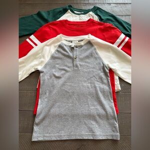 JANIE & JACK bundle of long sleeves tees